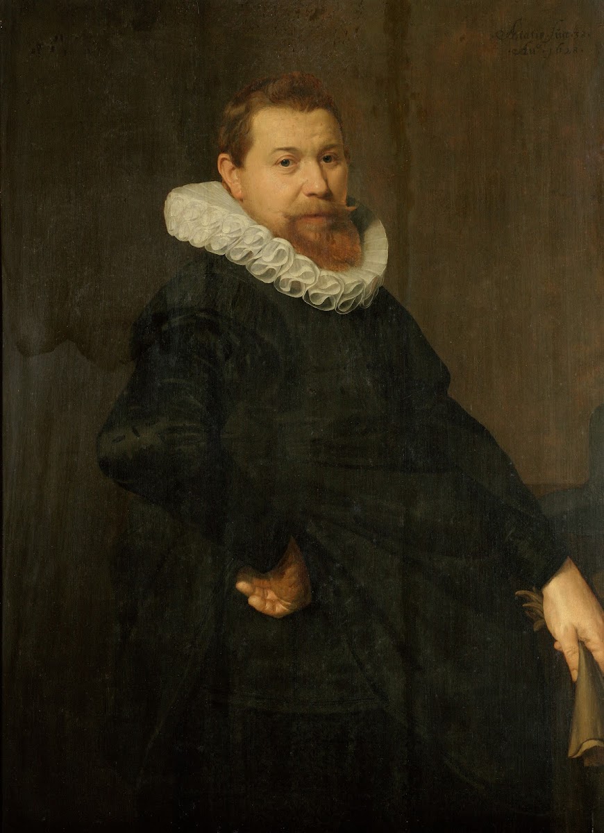 Portrait of a man called Jan van Foreest 1586 1651 1628