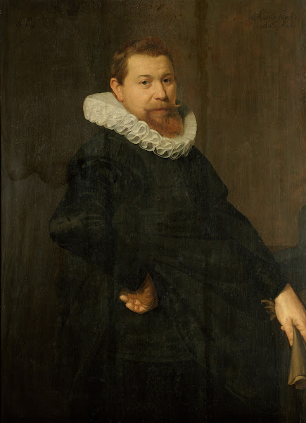 Portrait of a man called Jan van Foreest 1586 1651 1628