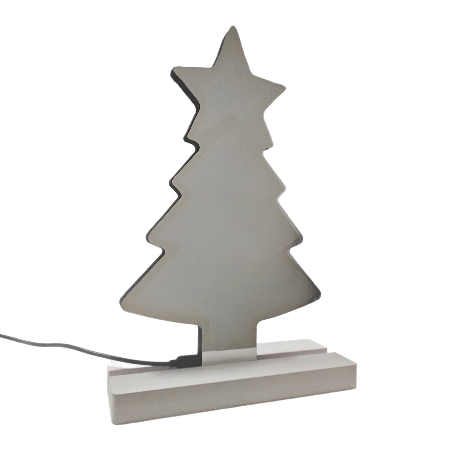 LED tunnel light in Christmas tree shape