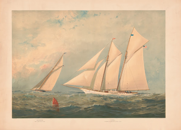 The yacht race 1893