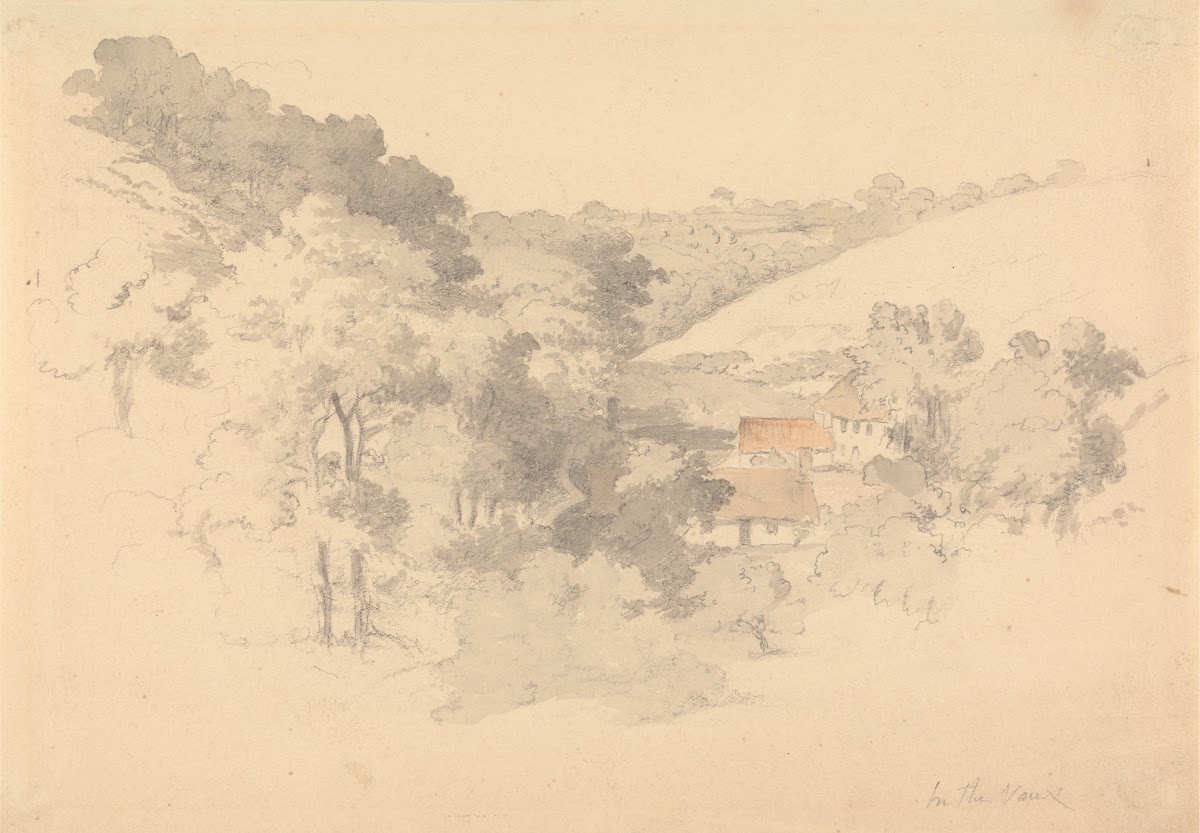 Farm Buildings in the Vaux Jersey ca 1832
