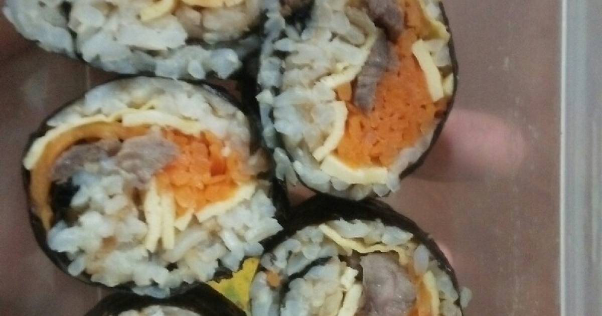 Kimpap Tốt cho sức khỏe - Cực healthy