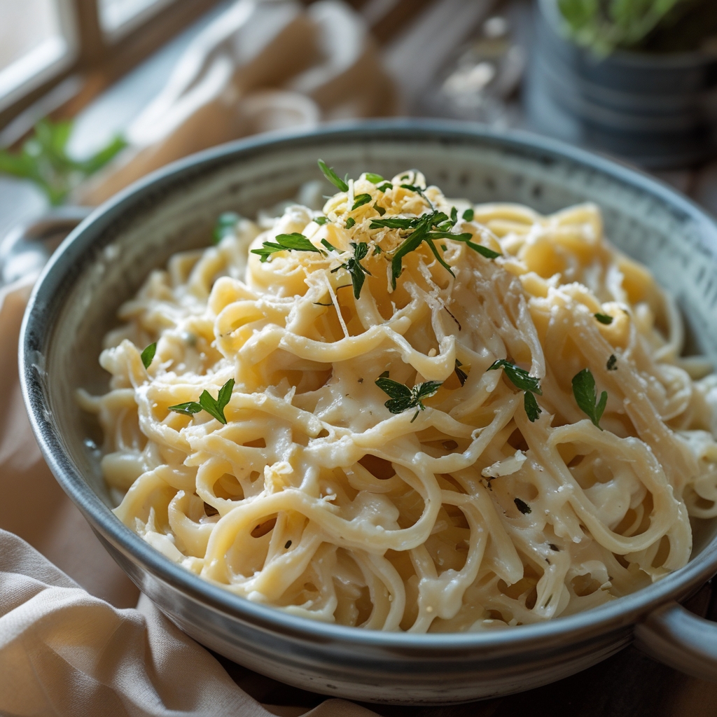 One Pot Creamy Garlic Pasta – Easy, Quick & Delicious Weeknight Dinner