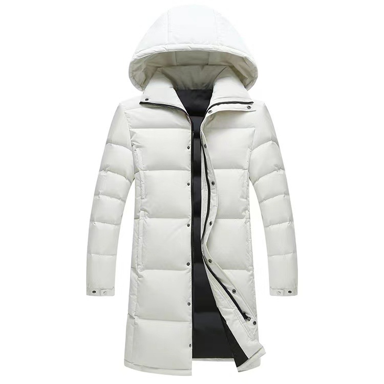 Insulated Unisex Down Jacket with Hood