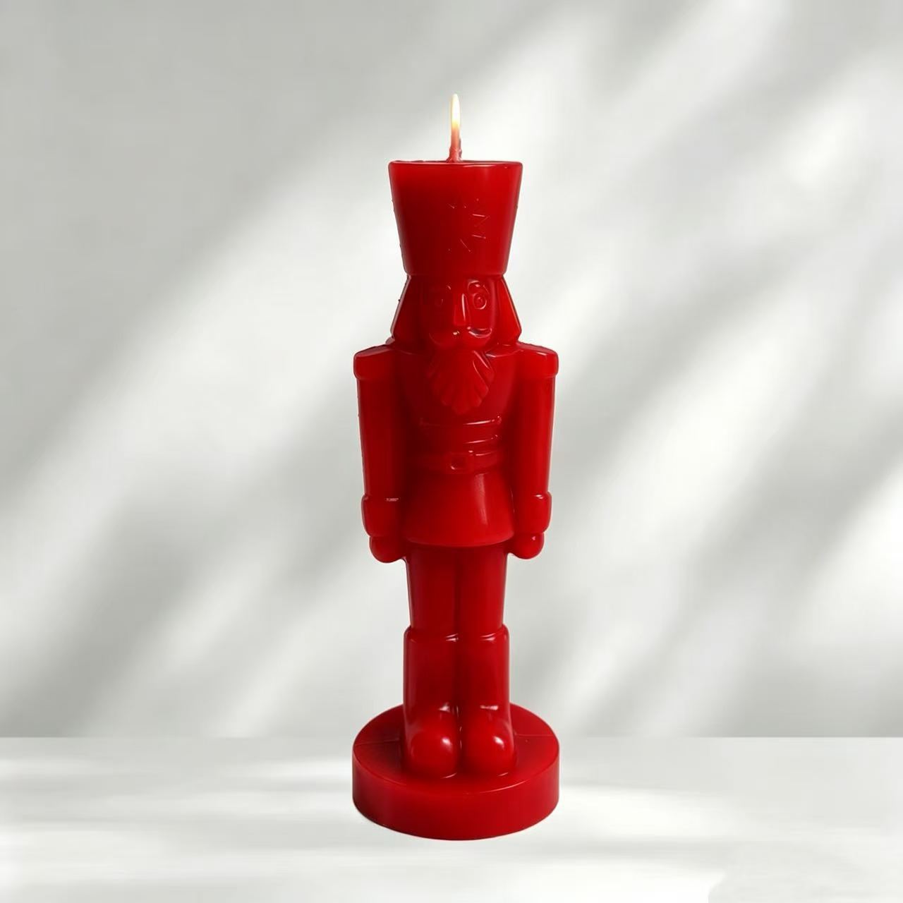 British-style nutcracker candle