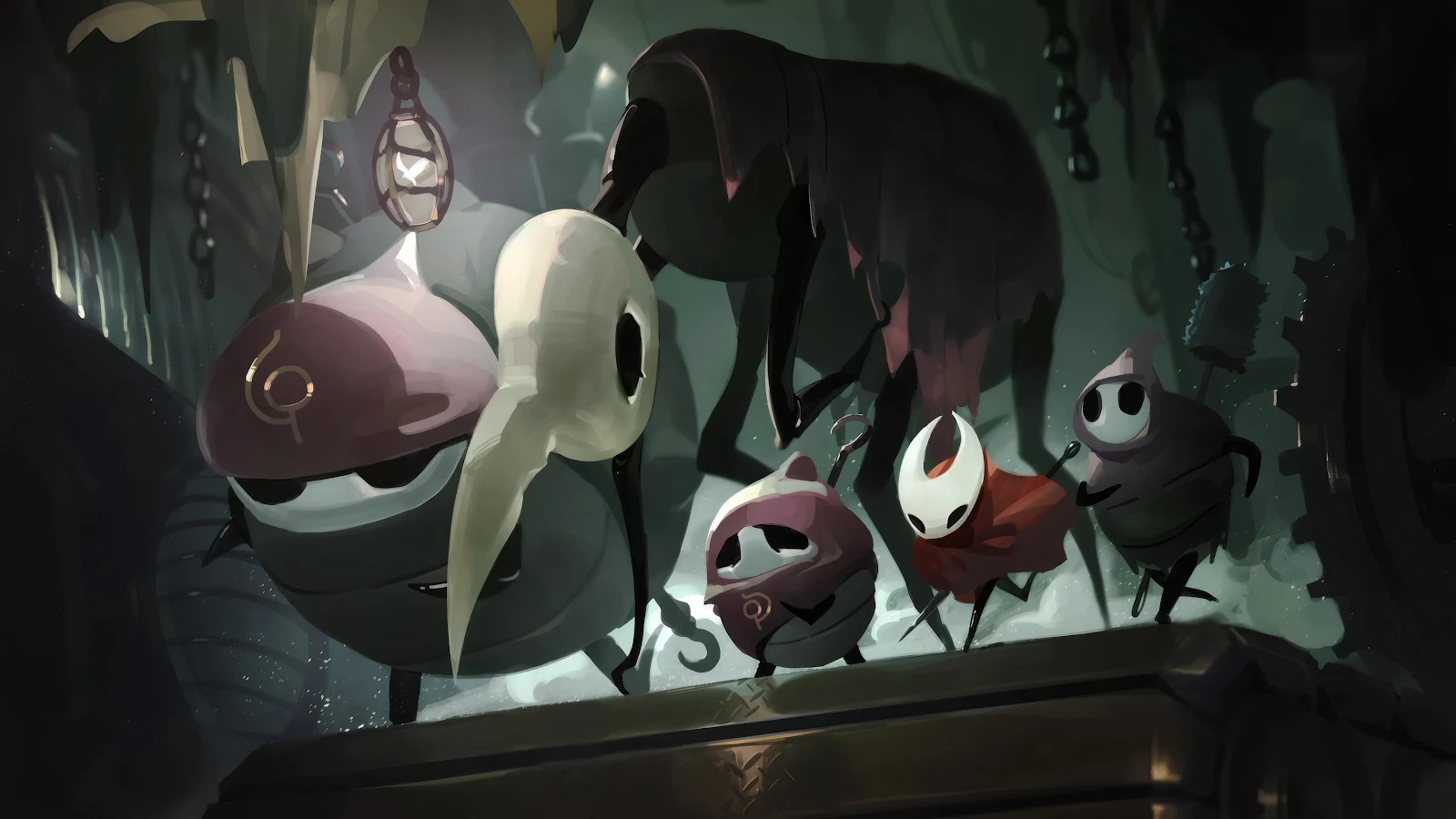 Hornet And Friends In Silksong - Digital Illustration 4K Wallpaper (3840x2160)