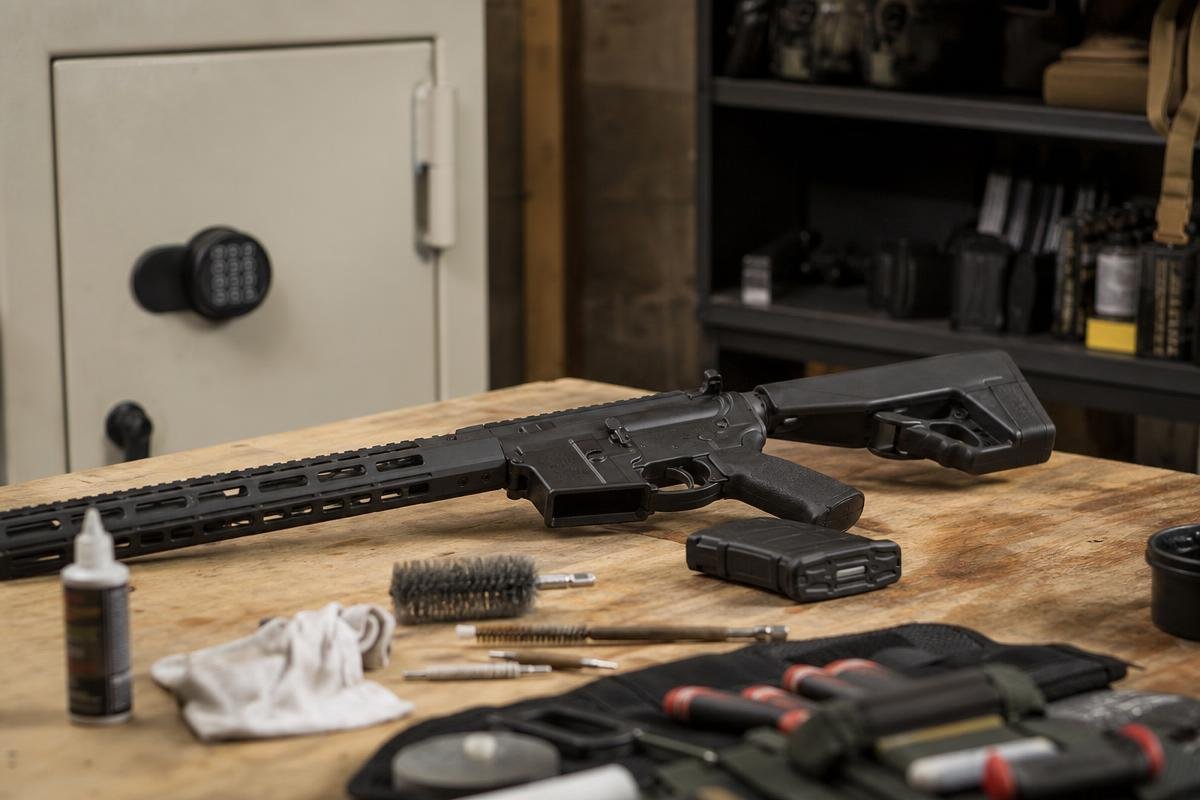 home defense firearm budget for storage training and maintenance