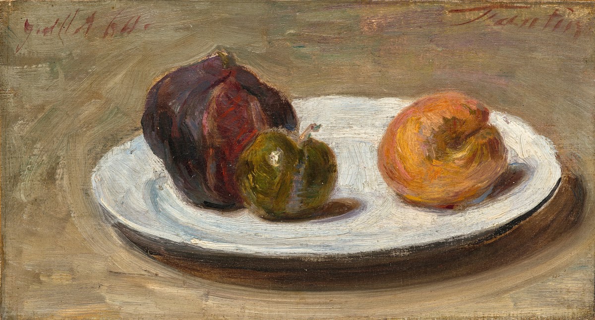 Figues reine claude et abricot 1864