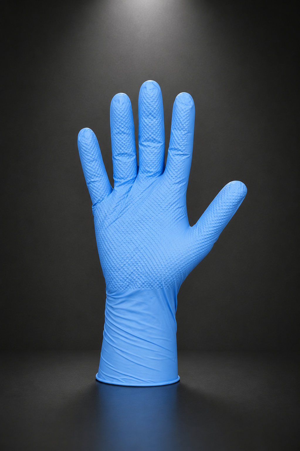 Guantes nitrilo azul texturizado (caja 100)
