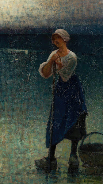 Green fisherwoman