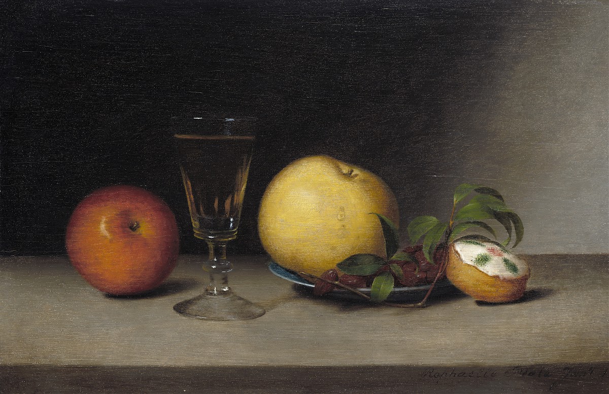 Still Life with ApplesSherry and Tea Cake 1822