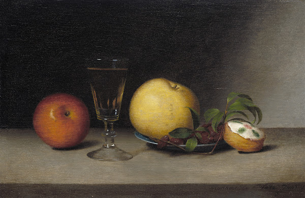Still Life with ApplesSherry and Tea Cake 1822