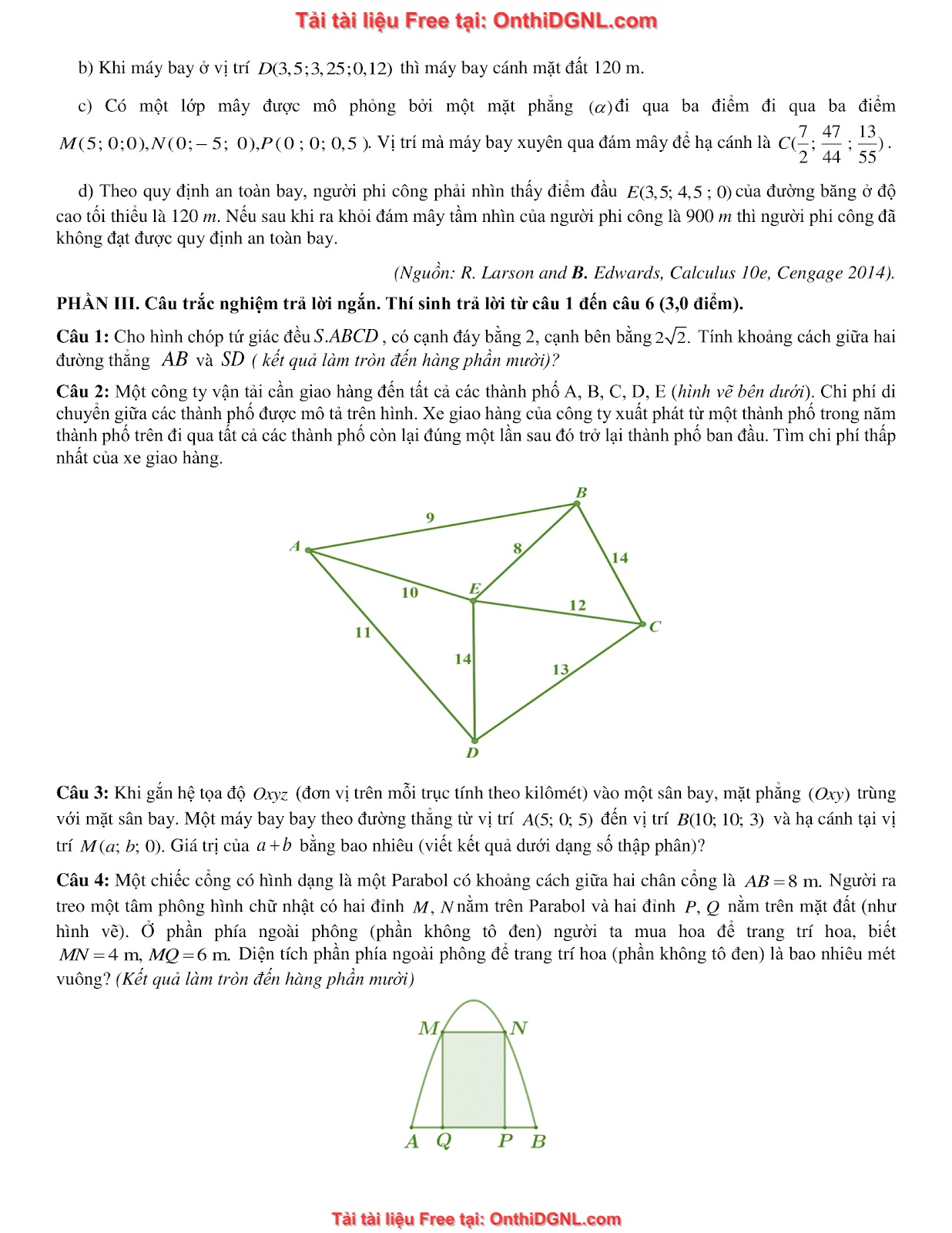 32 đề phát triển minh họa môn toán - có đáp án