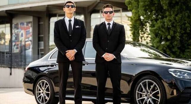 Chauffeur ground service and executive transfers near Mercedes-Benz Stadium