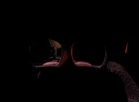 Matthew Lillard as William Afton in Five Nights at Freddy's 2, reacting to its dark tone.