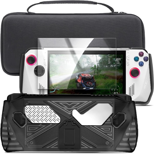 Funda Rígida para Steam Deck / ROG Ally con Soporte Integrado