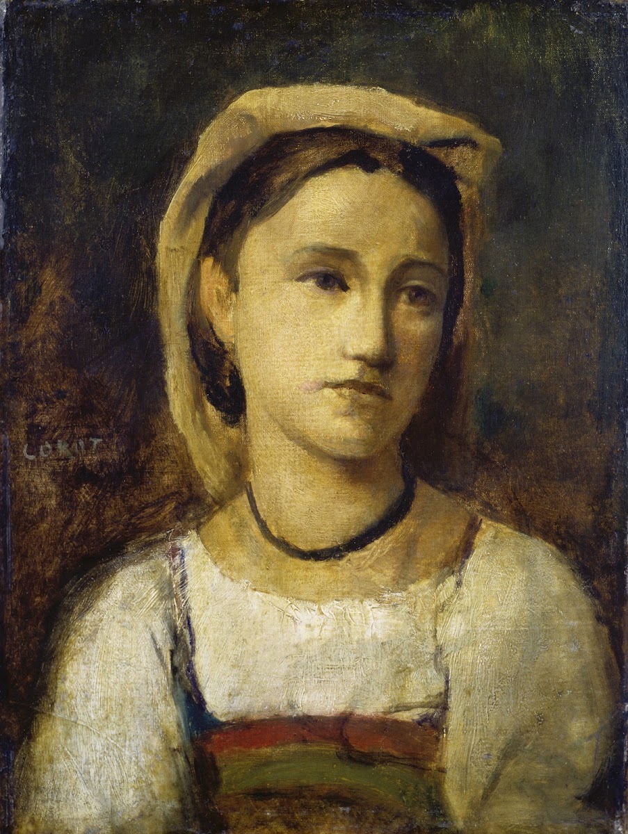 Portrait of an Italian Girl 1870