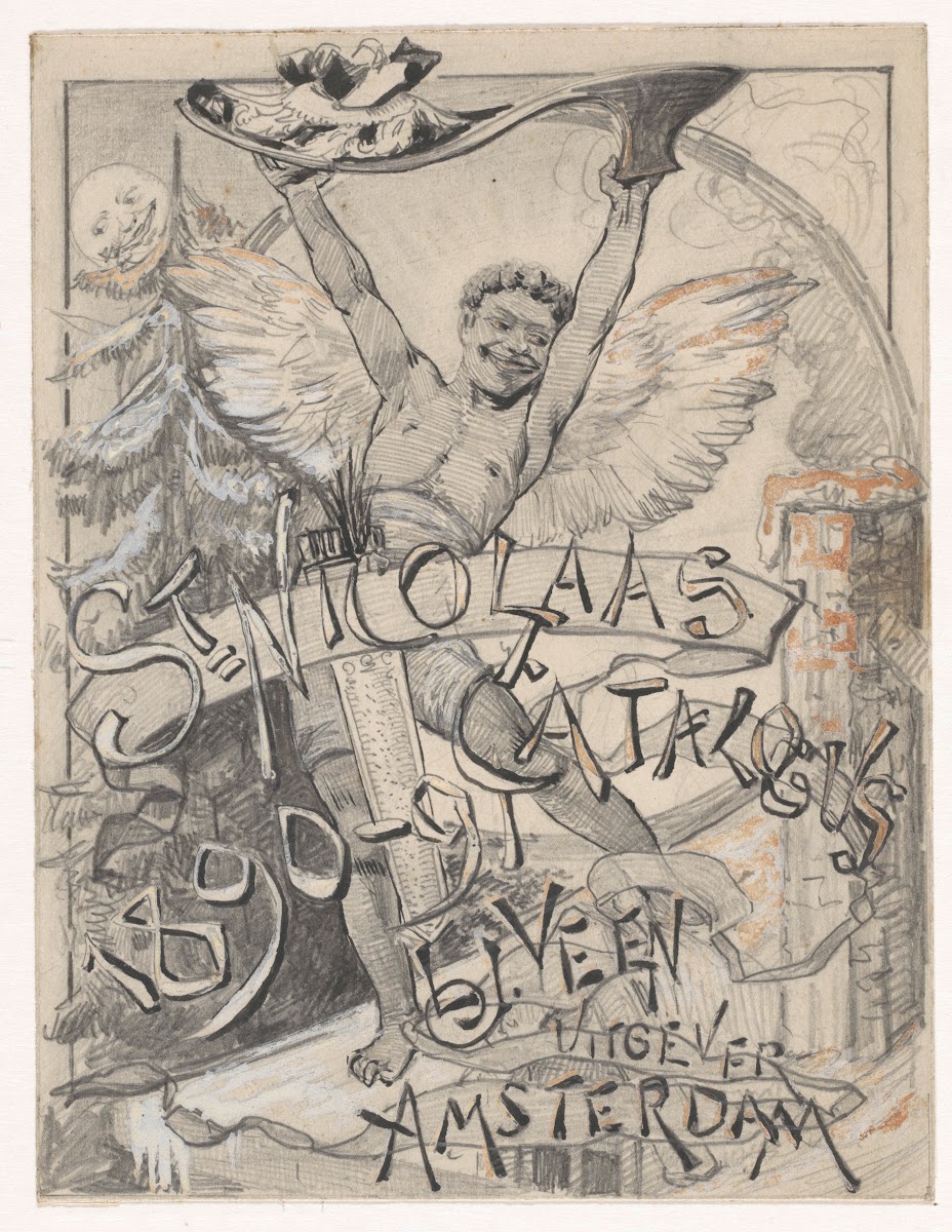 Bandontwerp voor St Nikolaascatalogus 1890 1891