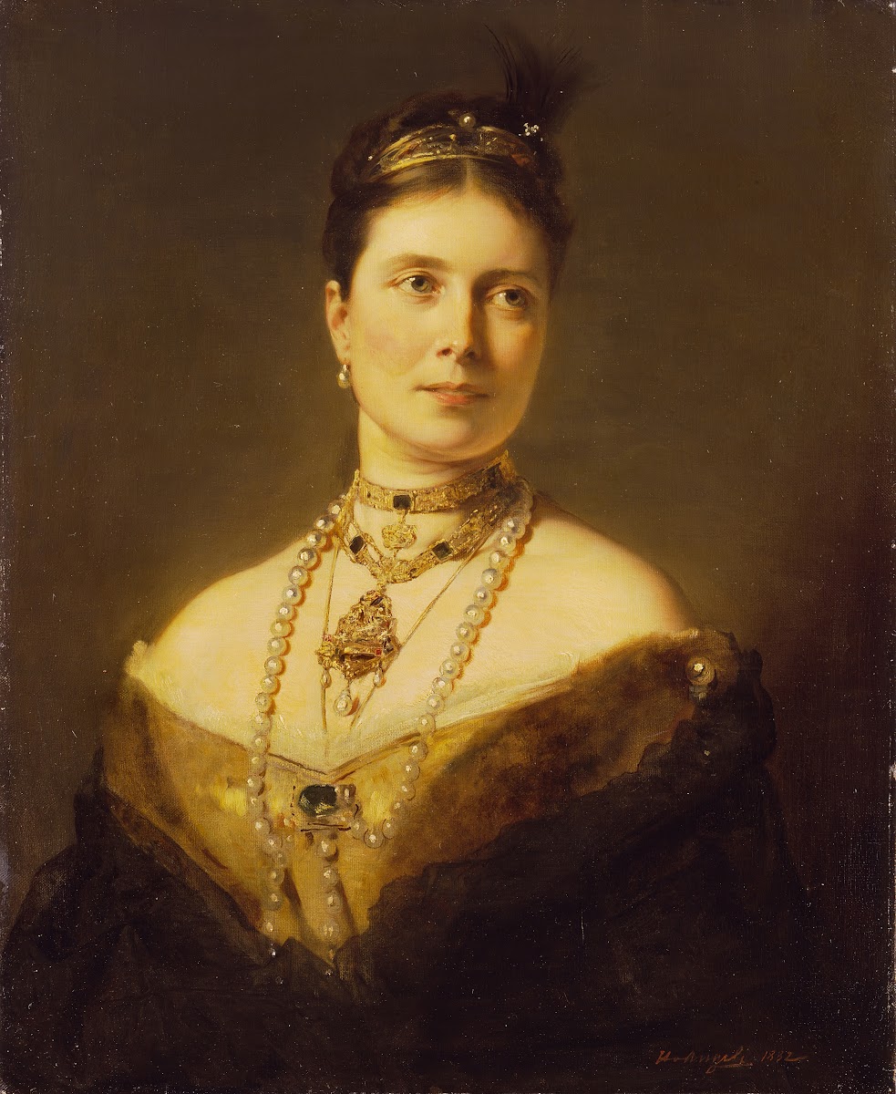 The Empress Frederick of Germany as Crown Princess of Prussia 1882