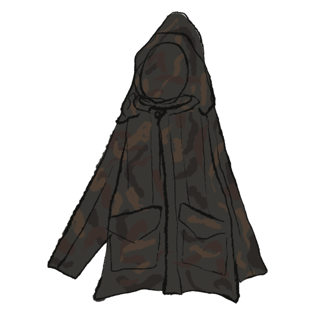 Yeezy QUILTED CAMO COAT WITH HOOD product image