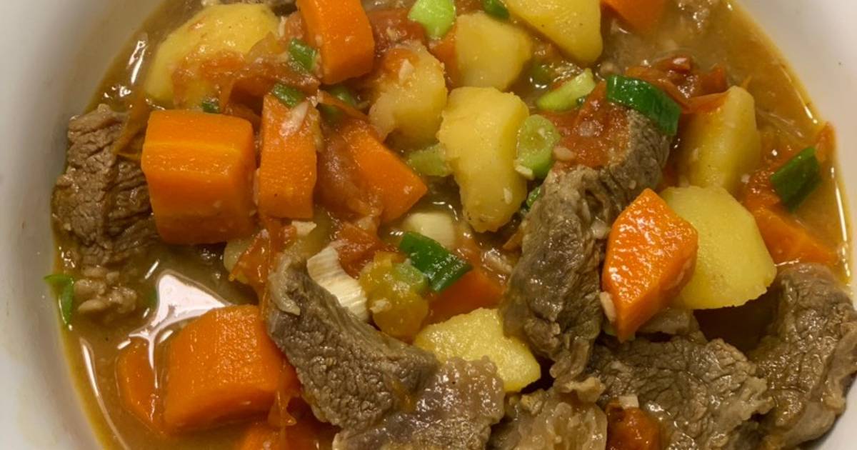 Canh khoai tây thịt bò