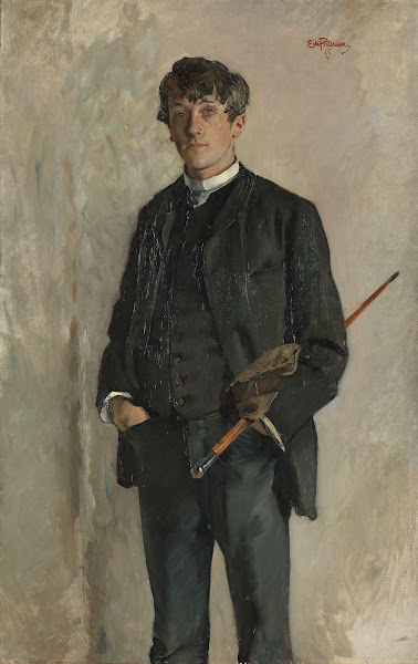 Portrait of the Painter Kalle Løchen 1885