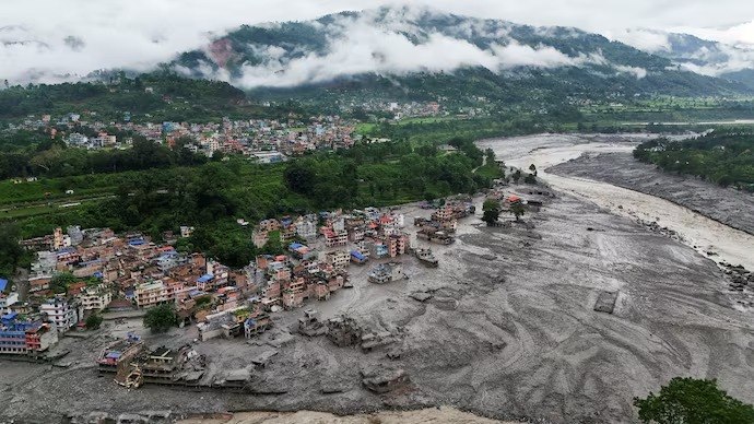 Nepal Faces Imminent Flood Threat from China-Warned Barrier Lake