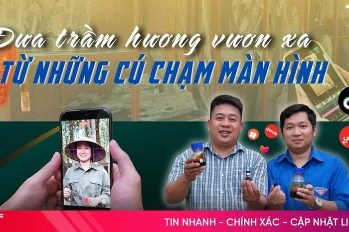 Đưa trầm hương vươn xa từ những cú chạm màn hình - Báo Hà Tĩnh