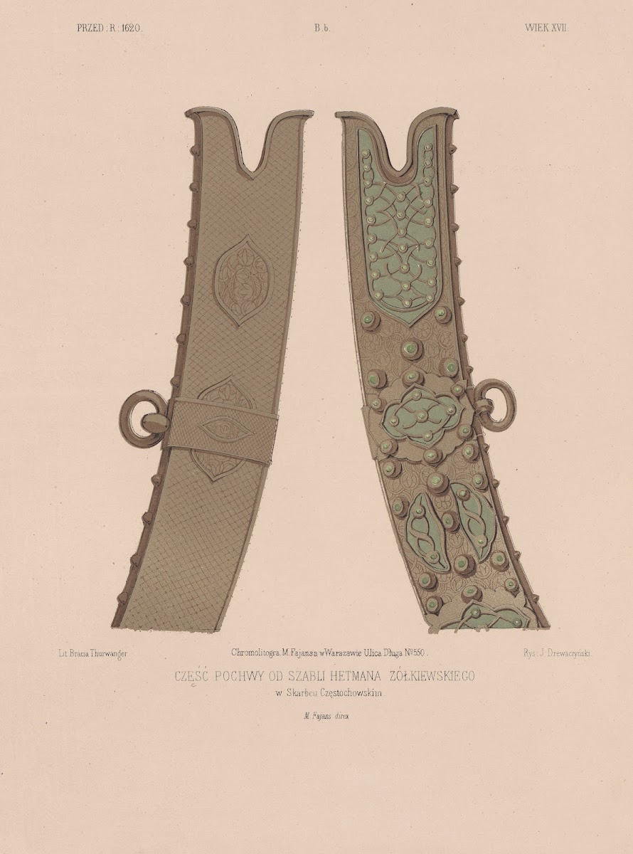 Part Of A Scabbard For The Sword Of Hetman ŻÓłKiewski In The Monastery Treasury