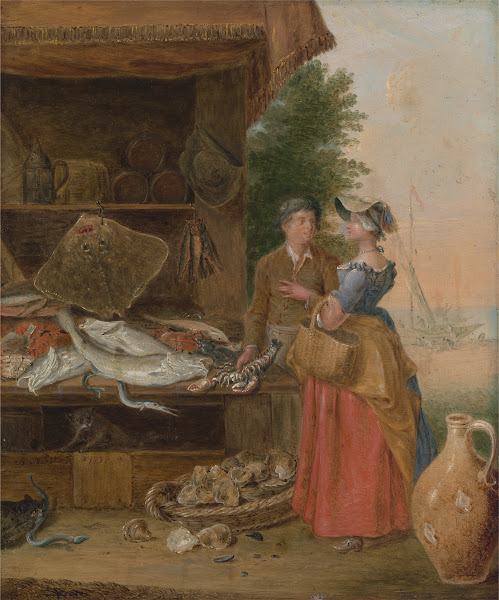 Fishmongers stall 1737