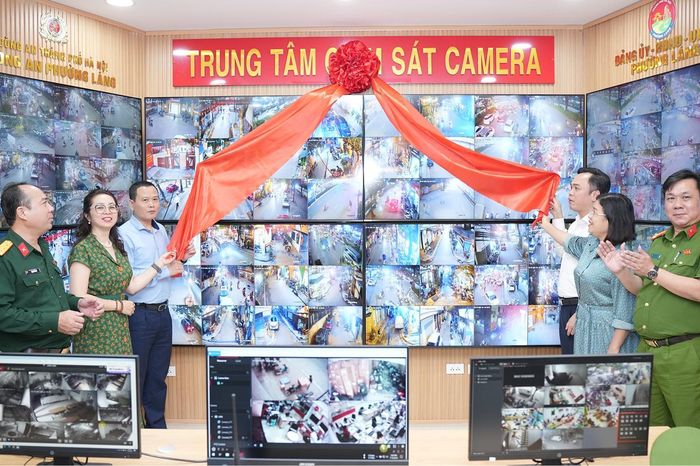 Phường Láng ra mắt Trung tâm camera giám sát - Đài Phát thanh và truyền hình Hà Nội