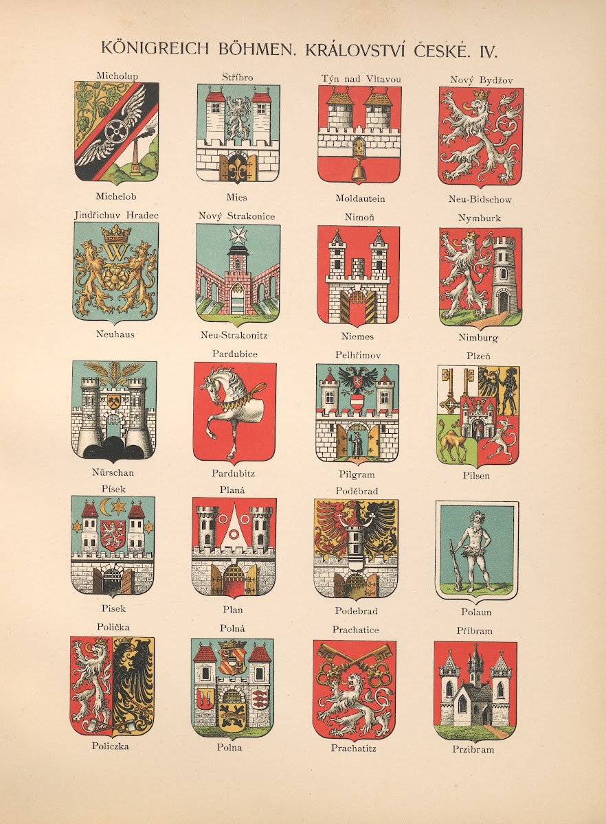 Königreich Böhmen Kràlovstvï Ceské IV 1904