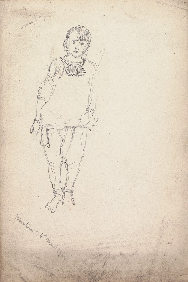 Sketch of a Woman Amritsar 26 March 1860 1860