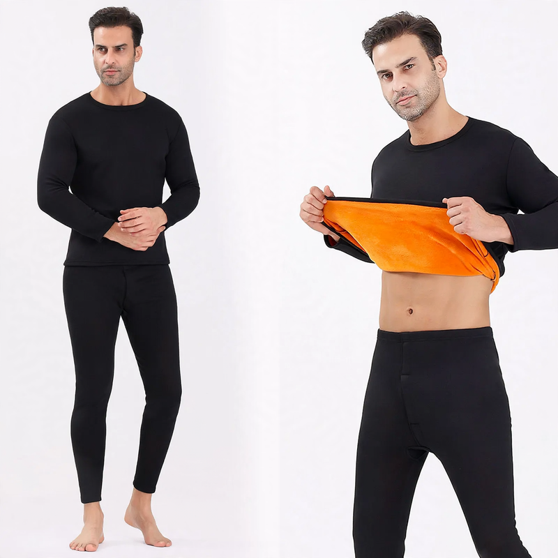 Thermal underwear set, insulated, for men and women