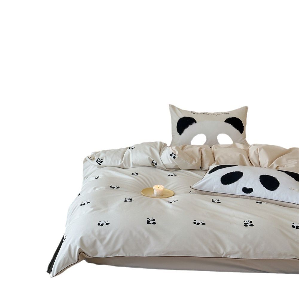 Brushed cotton bedding set, cartoon design