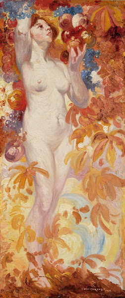 Nude With Fruits 1910
