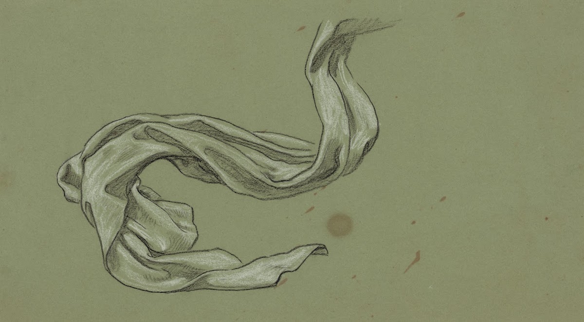 Study of drapery no 2 1895