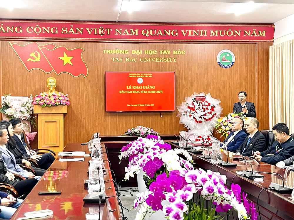 Trường Đại học Tây Bắc khai giảng  Đào tạo trình độ Thạc sĩ khóa 14