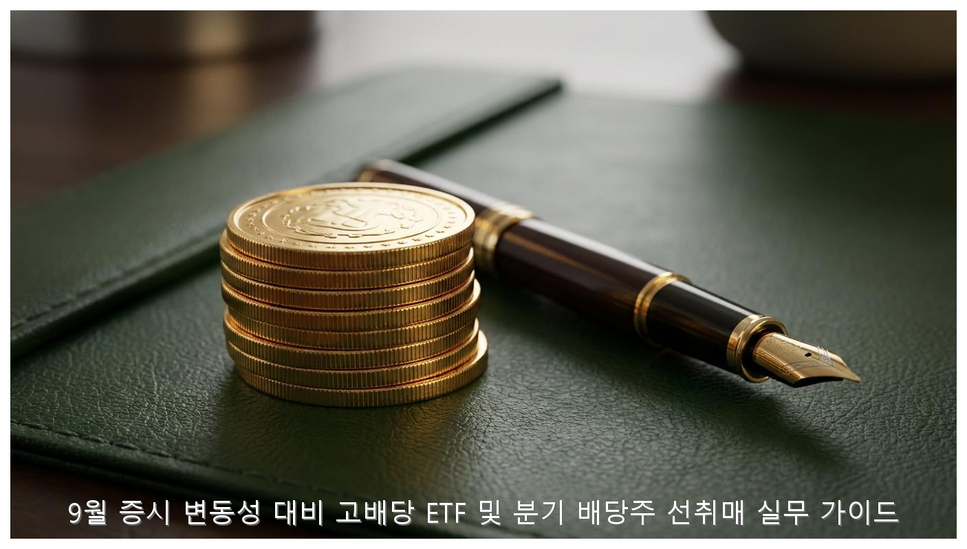 9월 증시 변동성 대비 고배당 ETF 및 분기 배당주 선취매 실무 가이드 핵심 안내 및 분석 인포그래픽 (3)
