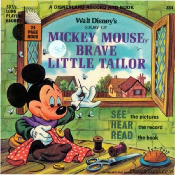 Bìa Mickey Mouse - Brave Little Tailor
