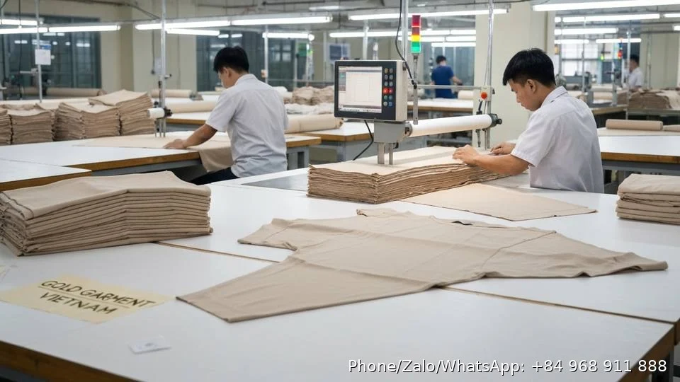 Mass Production Clothing - Gold Garment Vietnam