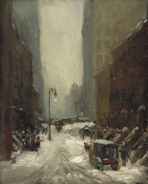 Snow in New York 1902