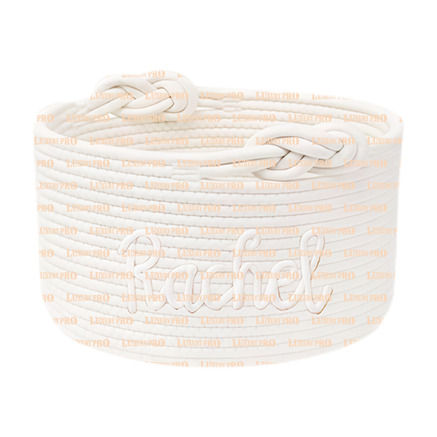 Cotton Rope Handheld Storage Basket