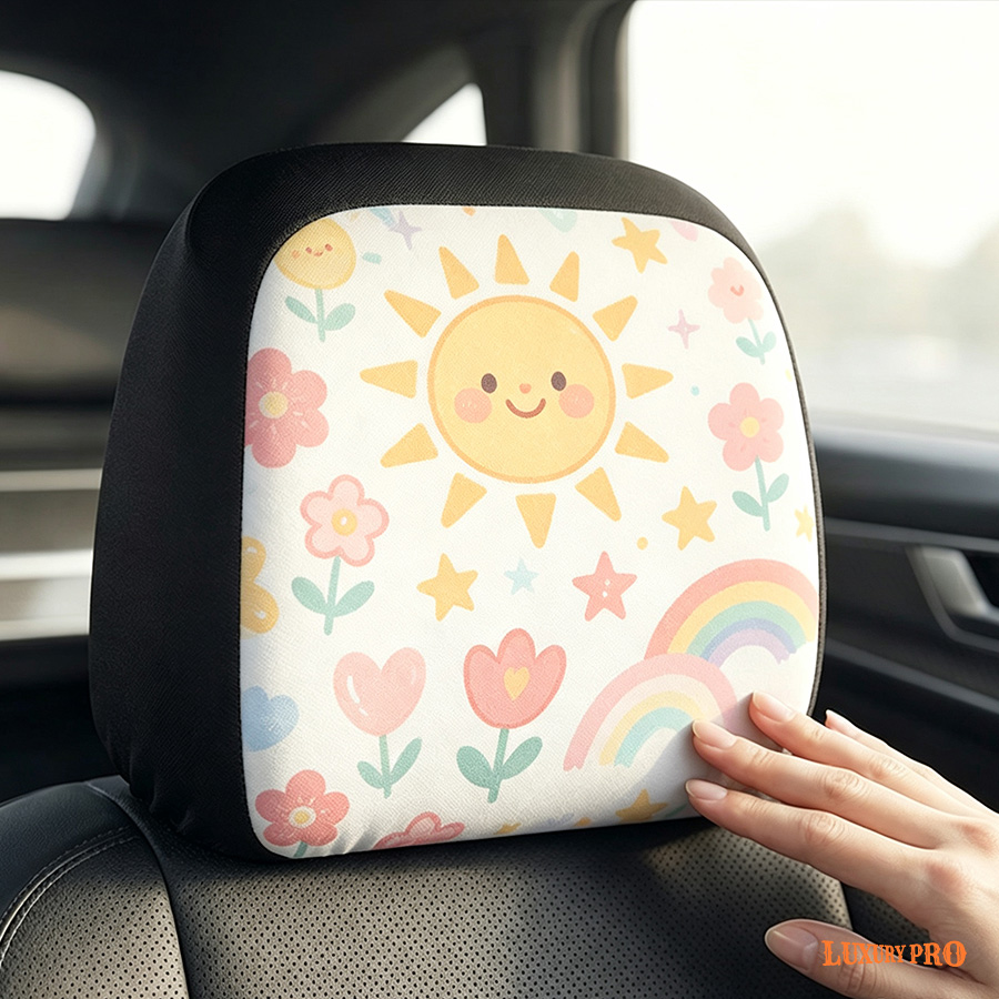 Car Seat Headrest Cover