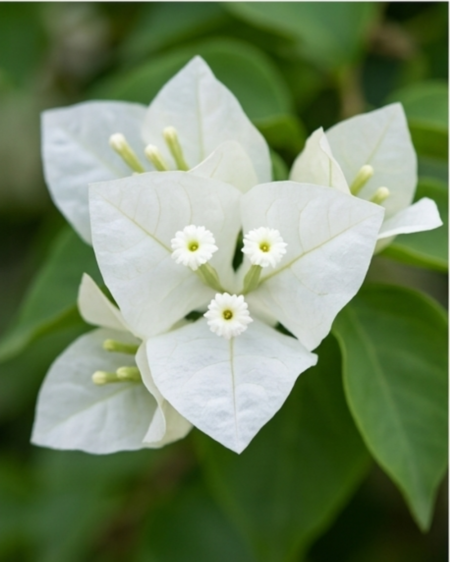Imported Chilli White Bougainvillea Plant — view 3