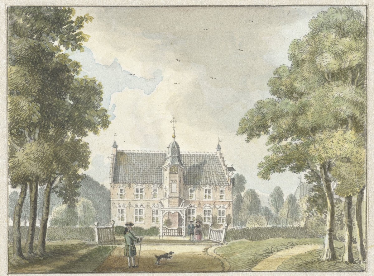 Het Huis Hunderen bij Twello 1744