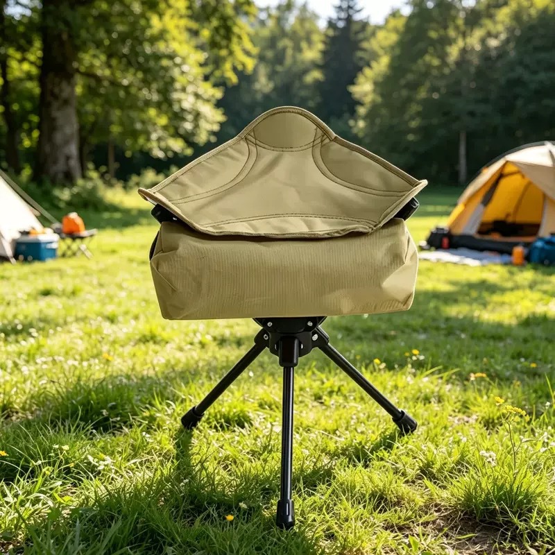 Campingstuhl, Dreibein, faltbar, leicht