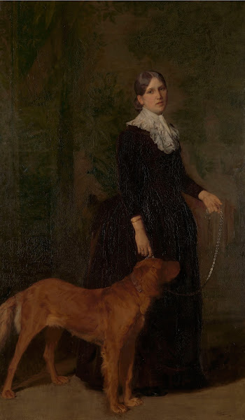 Portrait of Marie De Coster the Artists Wife 1888