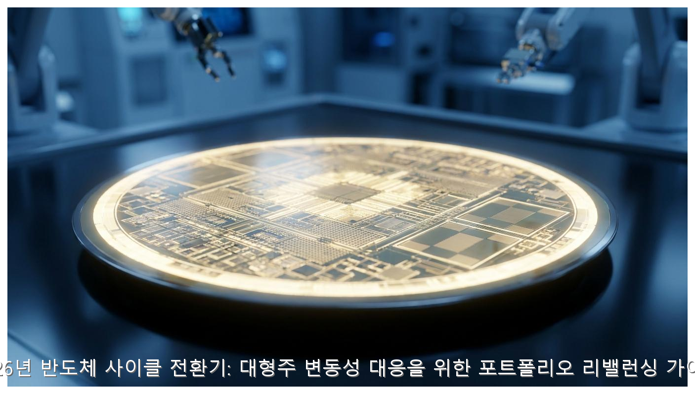 2026년 반도체 사이클 전환기: 대형주 변동성 대응을 위한 포트폴리오 리밸런싱 가이드 핵심 안내 및 분석 인포그래픽 (5)