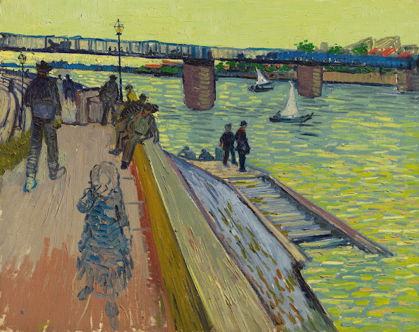 Le pont de Trinquetaille 1888